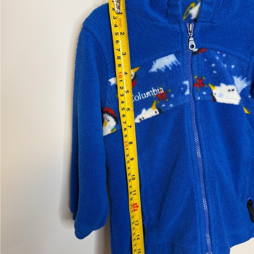 💙 Columbia Kids Fleece Jacket – Winter Graphic – Size 2T - Picture 3 of 4